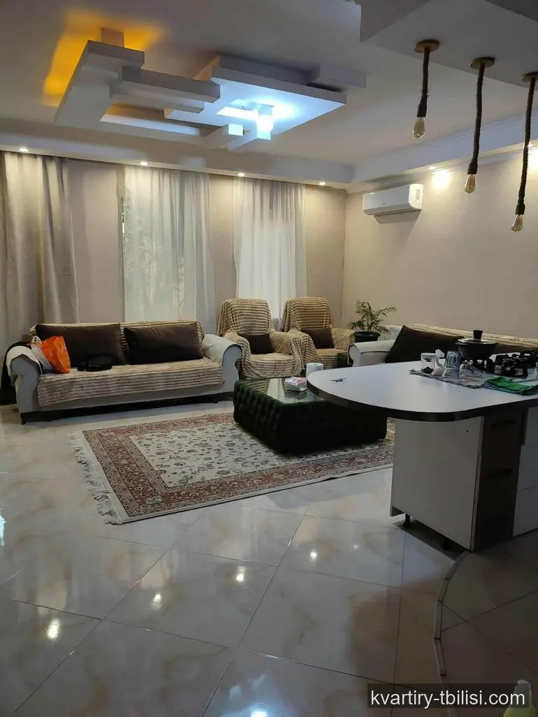 4-bedroom Apartment for rent in Didi Digomi, Tbilisi, 120 sqm, floor 2/3 — 1 000 USD/month | Tbilisi Homes