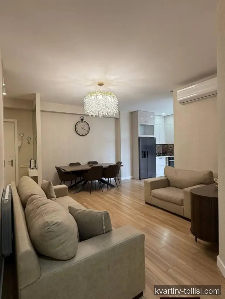4-bedroom Apartment for rent in Didi Digomi, Tbilisi, 86 sqm, floor 9/9 — 900 USD/month | Tbilisi Homes