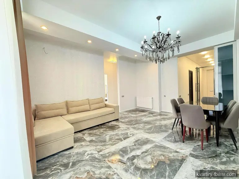 4-bedroom Apartment for rent in Didi Digomi, Tbilisi, 95 sqm, floor 5/6 — 1 100 USD/month | Tbilisi Homes