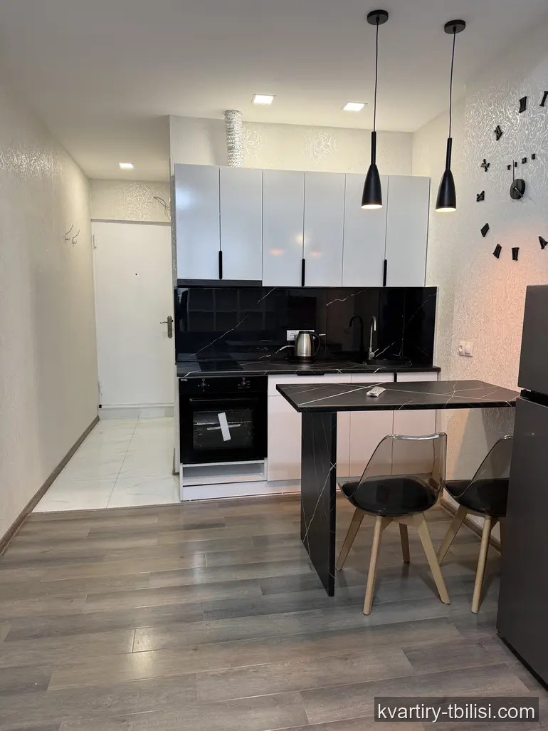Однокомнатная квартира в Дидубе — 437 USD/мес | Tbilisi Homes