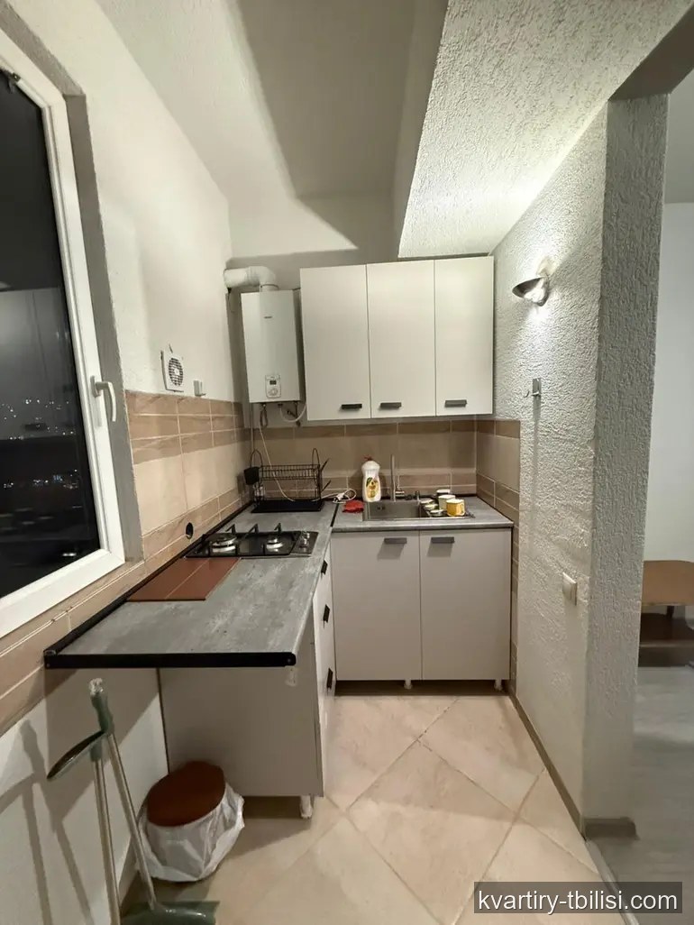 1-bedroom Apartment for rent in Didube, Tbilisi, 40 sqm, floor 13/14 — 500 USD/month | Tbilisi Homes