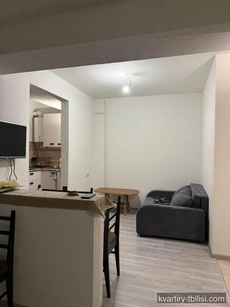 1-bedroom Apartment for rent in Didube, Tbilisi, 40 sqm, floor 13/14 — 500 USD/month | Tbilisi Homes