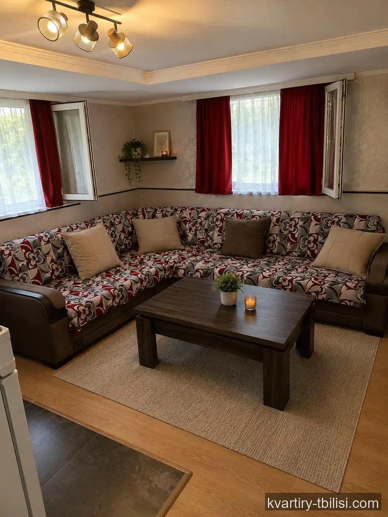 2-bedroom Apartment for rent in Didube, Tbilisi, 50 sqm, floor 4/4 — 418 USD/month | Tbilisi Homes