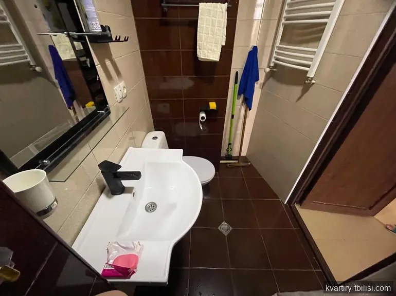 2-bedroom Apartment for rent in Didube, Tbilisi, 62 sqm, floor 12/13 — 456 USD/month | Tbilisi Homes