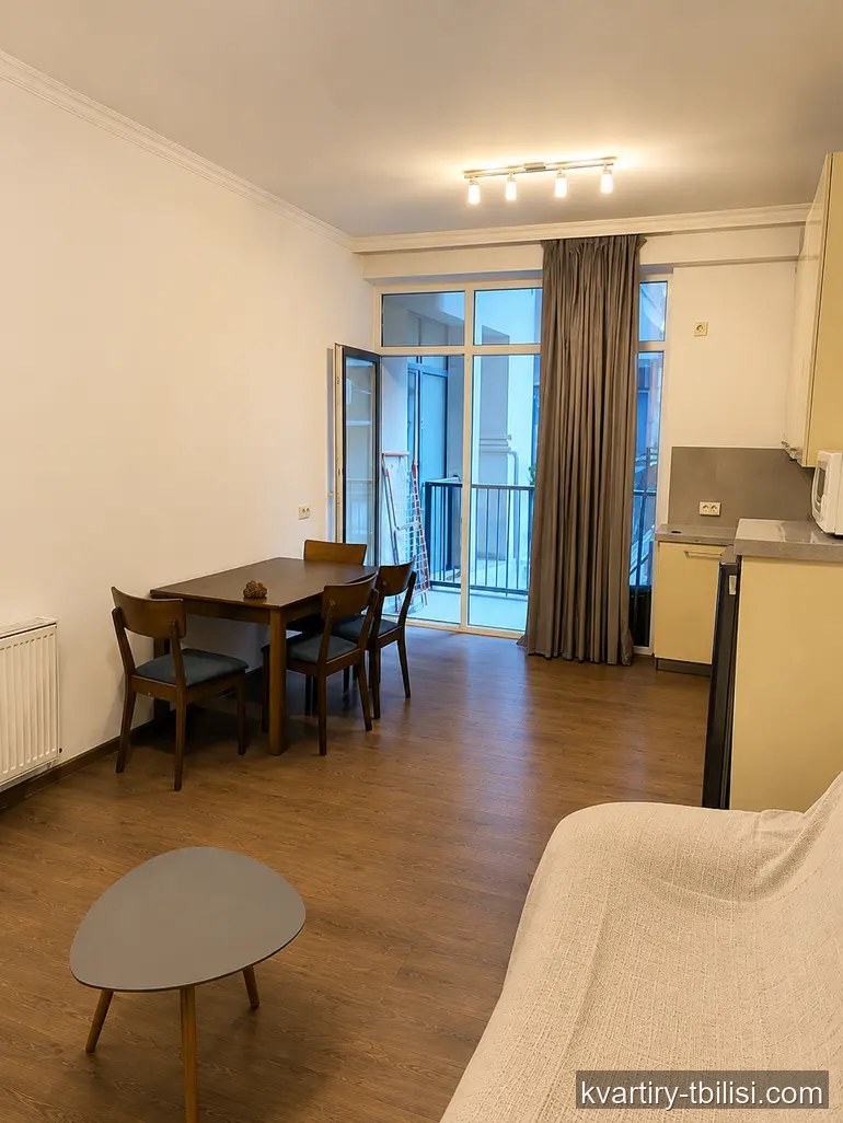 2-bedroom Apartment for rent in Didube, Tbilisi, 55 sqm, floor 2/8 — 450 USD/month | Tbilisi Homes