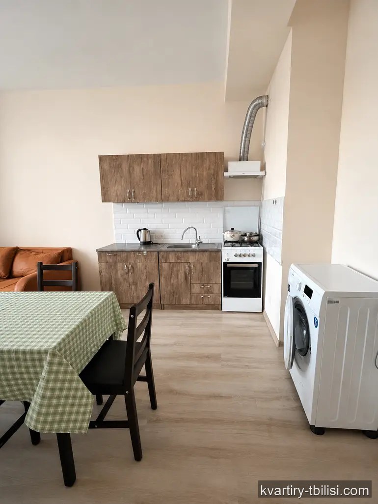 2-bedroom Apartment for rent in Didube, Tbilisi, 45 sqm, floor 9/22 — 500 USD/month | Tbilisi Homes