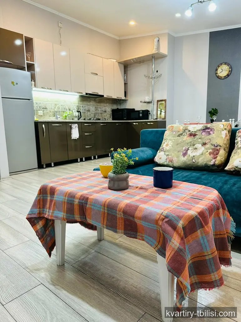 2-bedroom Apartment for rent in Didube, Tbilisi, 56 sqm, floor 8/8 — 600 USD/month | Tbilisi Homes