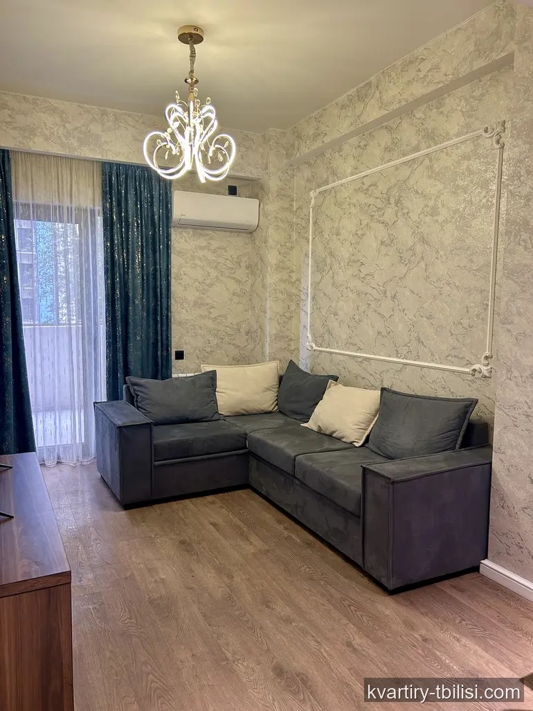 2-bedroom Apartment for rent in Didube, Tbilisi, 60 sqm, floor 2/18 — 550 USD/month | Tbilisi Homes