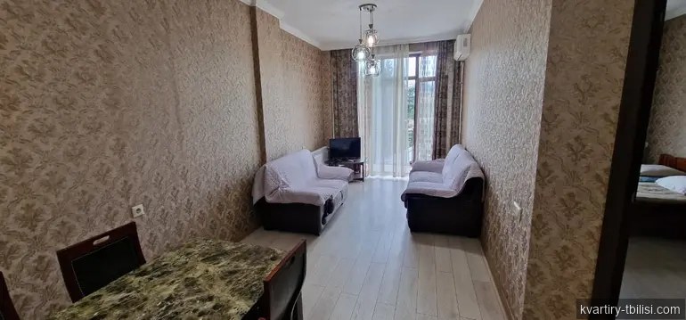 2-bedroom Apartment for rent in Didube, Tbilisi, 55 sqm, floor 4/10 — 500 USD/month | Tbilisi Homes