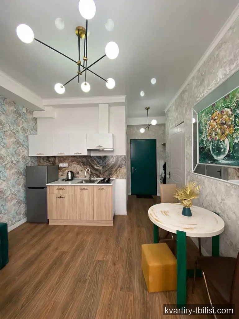 2-bedroom Apartment for rent in Didube, Tbilisi, 45 sqm, floor 6/6 — 461 USD/month | Tbilisi Homes