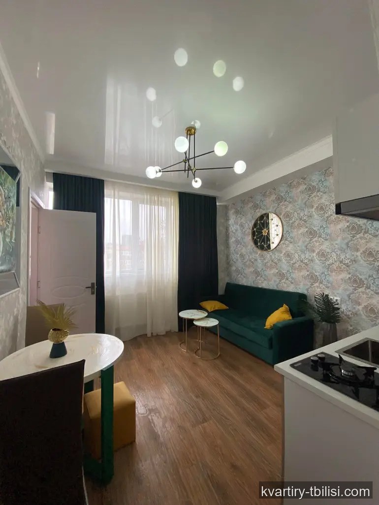2-bedroom Apartment for rent in Didube, Tbilisi, 45 sqm, floor 6/6 — 461 USD/month | Tbilisi Homes