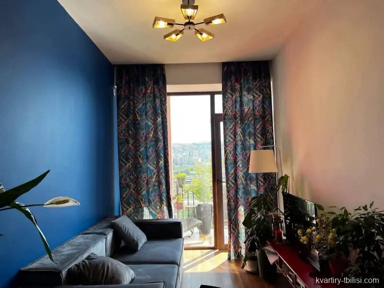 2-bedroom Apartment for rent in Didube, Tbilisi, 50 sqm, floor 13/13 — 600 USD/month | Tbilisi Homes