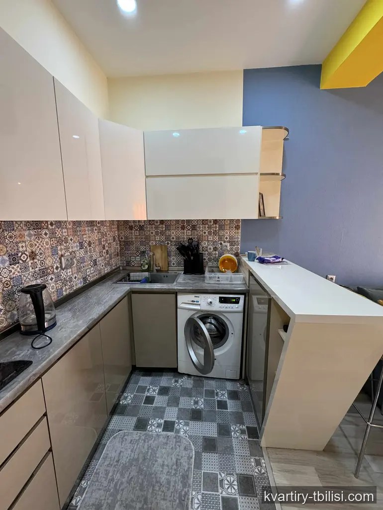2-bedroom Apartment for rent in Didube, Tbilisi, 45 sqm, floor 11/12 — 600 USD/month | Tbilisi Homes
