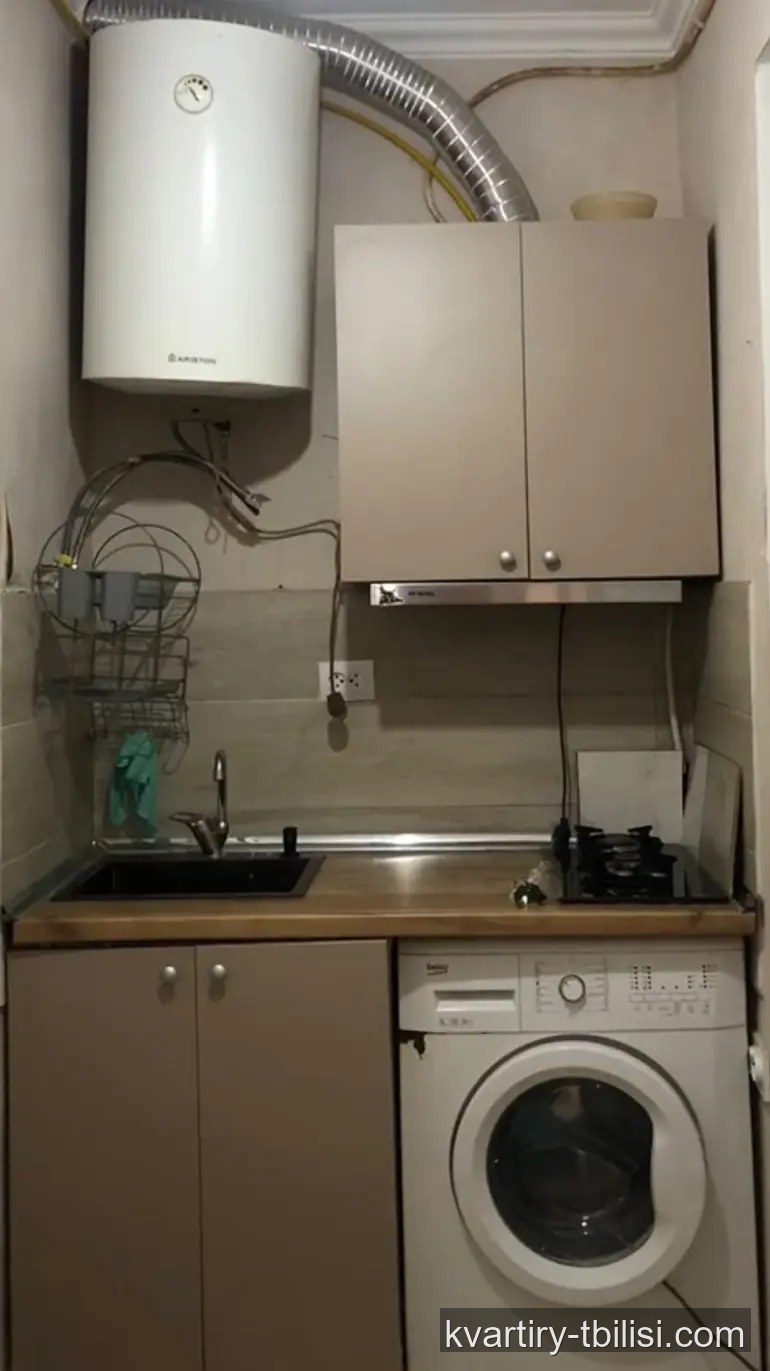 2-bedroom Apartment for rent in Didube, Tbilisi, 40 sqm, floor 7/8 — 419 USD/month | Tbilisi Homes