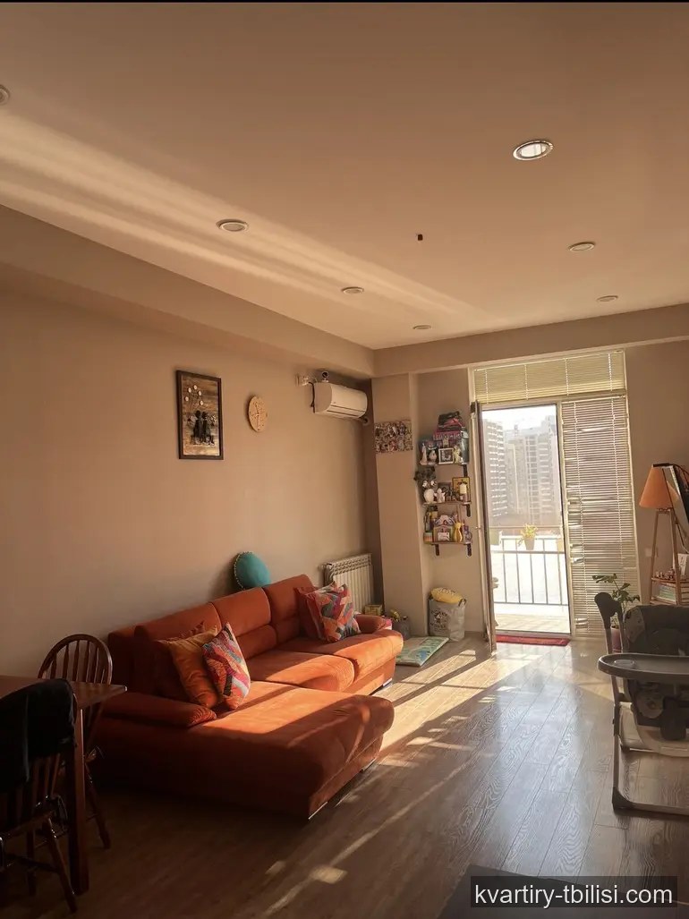 2-bedroom Apartment for rent in Didube, Tbilisi, 59 sqm, floor 11/14 — 600 USD/month | Tbilisi Homes