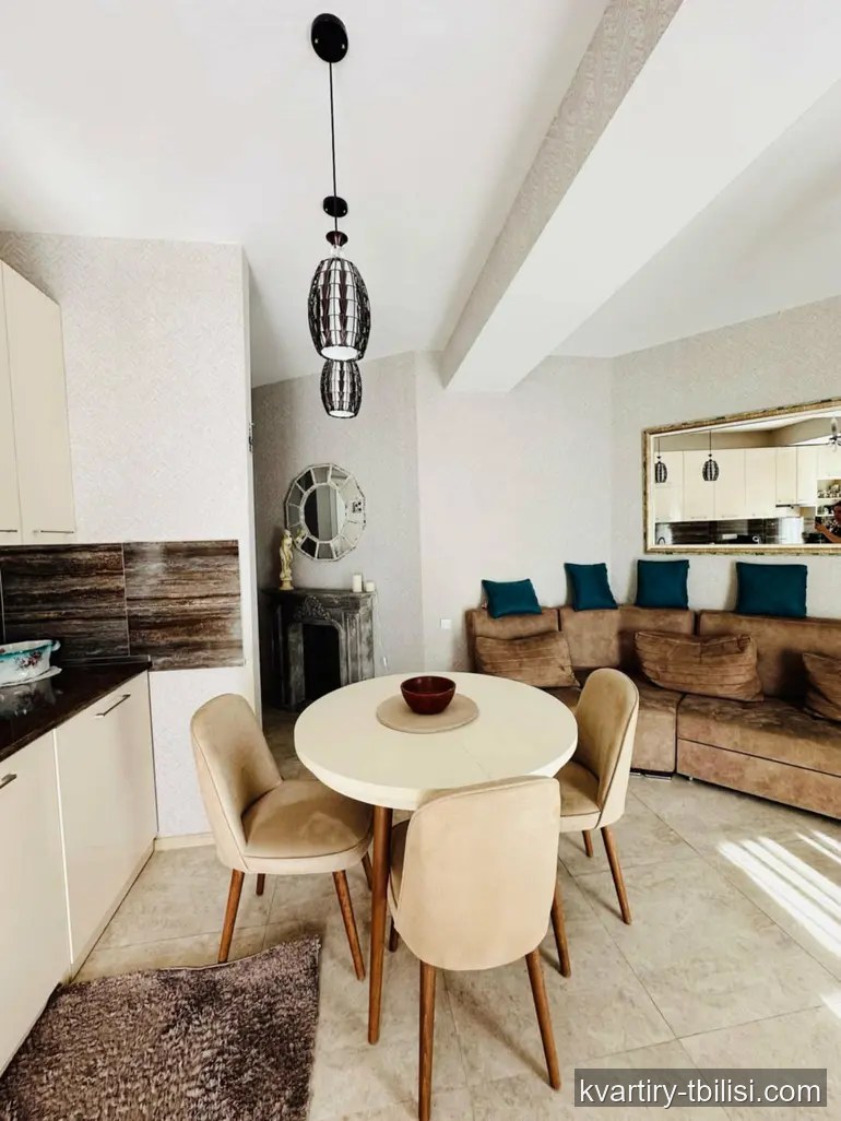 2-bedroom Apartment for rent in Didube, Tbilisi, 48 sqm, floor 2/11 — 530 USD/month | Tbilisi Homes