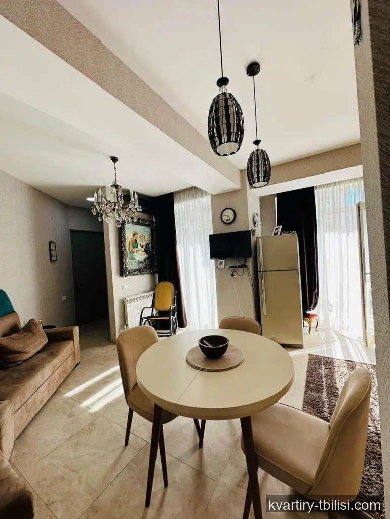 2-bedroom Apartment for rent in Didube, Tbilisi, 48 sqm, floor 2/11 — 530 USD/month | Tbilisi Homes