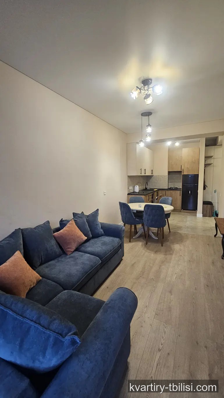 Двухкомнатная квартира в Дидубе — 689 USD/мес | Tbilisi Homes