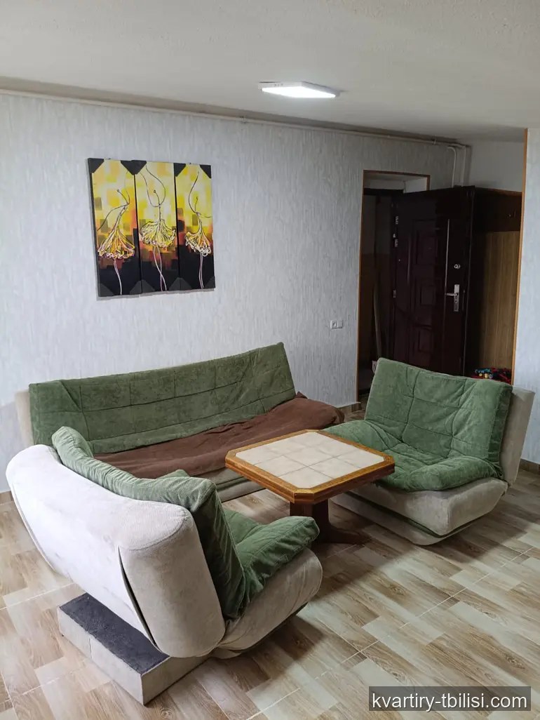 Двухкомнатная квартира в Дидубе — 421 USD/мес | Tbilisi Homes