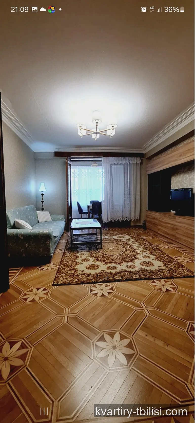 Трёхкомнатная квартира в Дидубе — 646 USD/мес | Tbilisi Homes