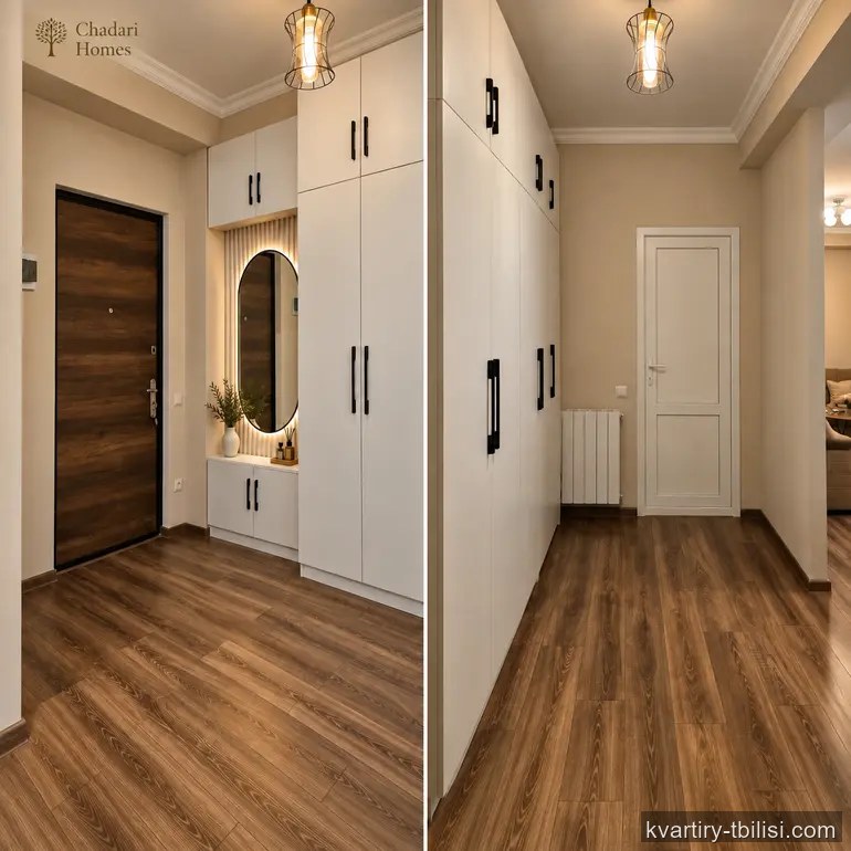 Трёхкомнатная квартира в Дидубе — 958 USD/мес | Tbilisi Homes