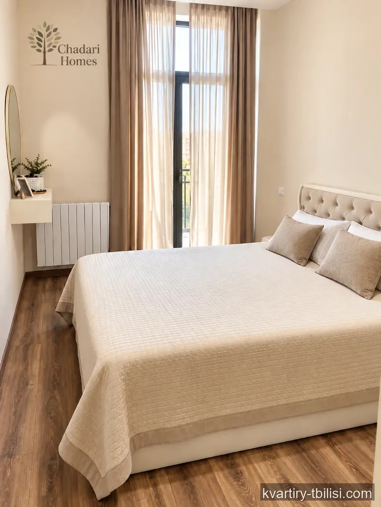 Трёхкомнатная квартира в Дидубе — 958 USD/мес | Tbilisi Homes