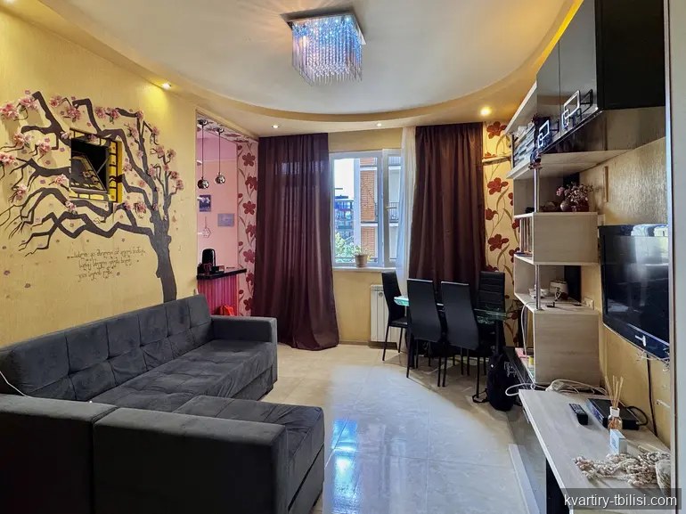 Трёхкомнатная квартира в Дидубе — 500 USD/мес | Tbilisi Homes