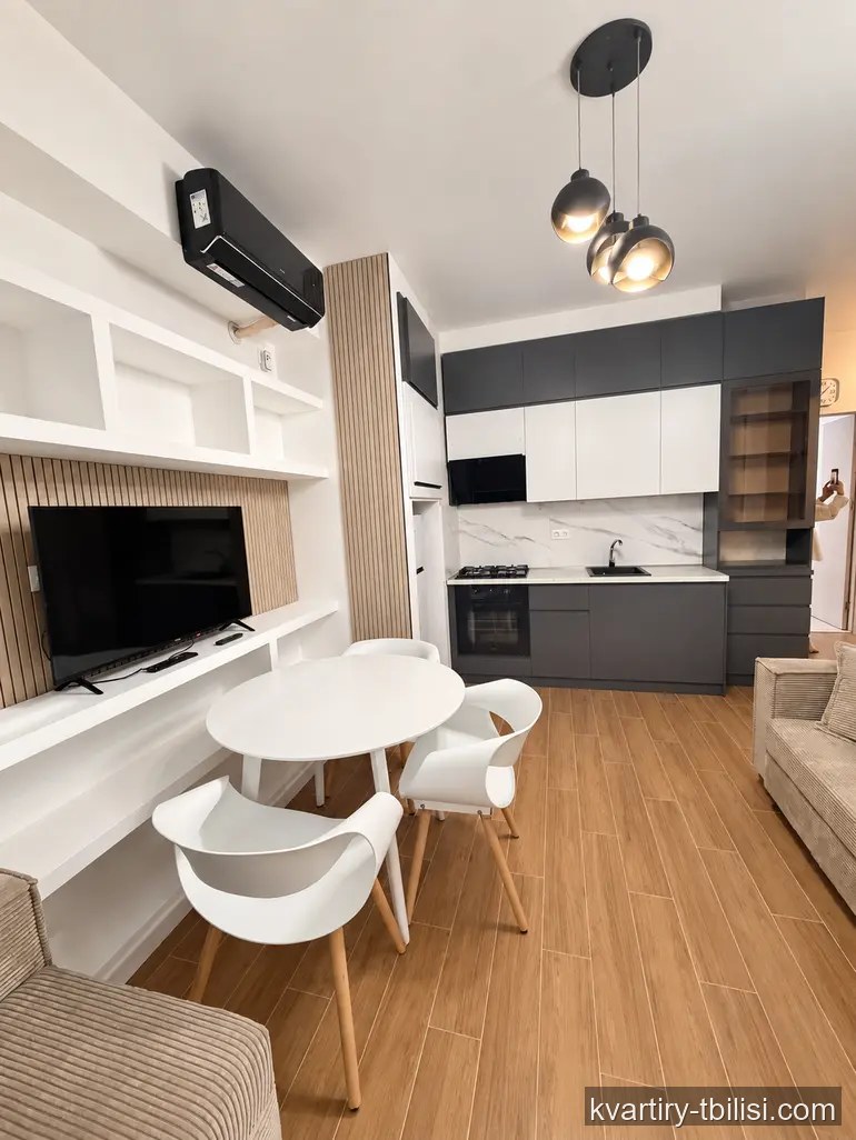 3-bedroom Apartment for rent in Didube, Tbilisi, 80 sqm, floor 4/22 — 750 USD/month | Tbilisi Homes