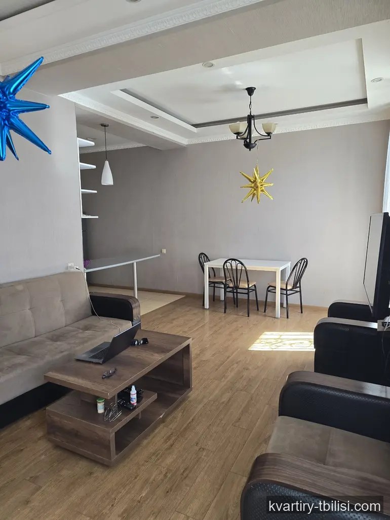 3-bedroom Apartment for rent in Didube, Tbilisi, 80 sqm, floor 1/15 — 750 USD/month | Tbilisi Homes