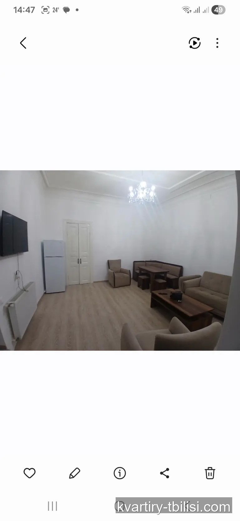 3-bedroom Apartment for rent in Didube, Tbilisi, 70 sqm, floor 1/2 — 650 USD/month | Tbilisi Homes