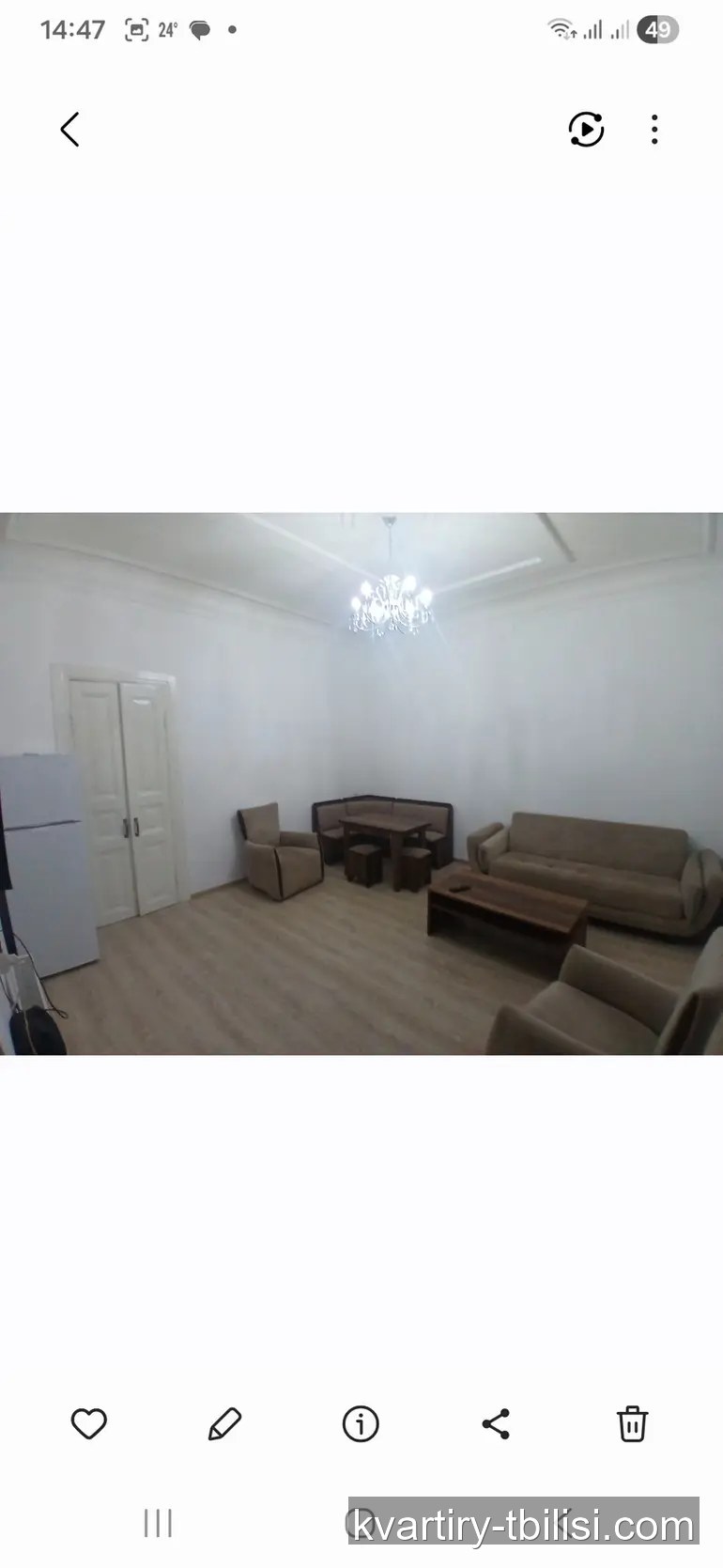 3-bedroom Apartment for rent in Didube, Tbilisi, 70 sqm, floor 1/2 — 650 USD/month | Tbilisi Homes