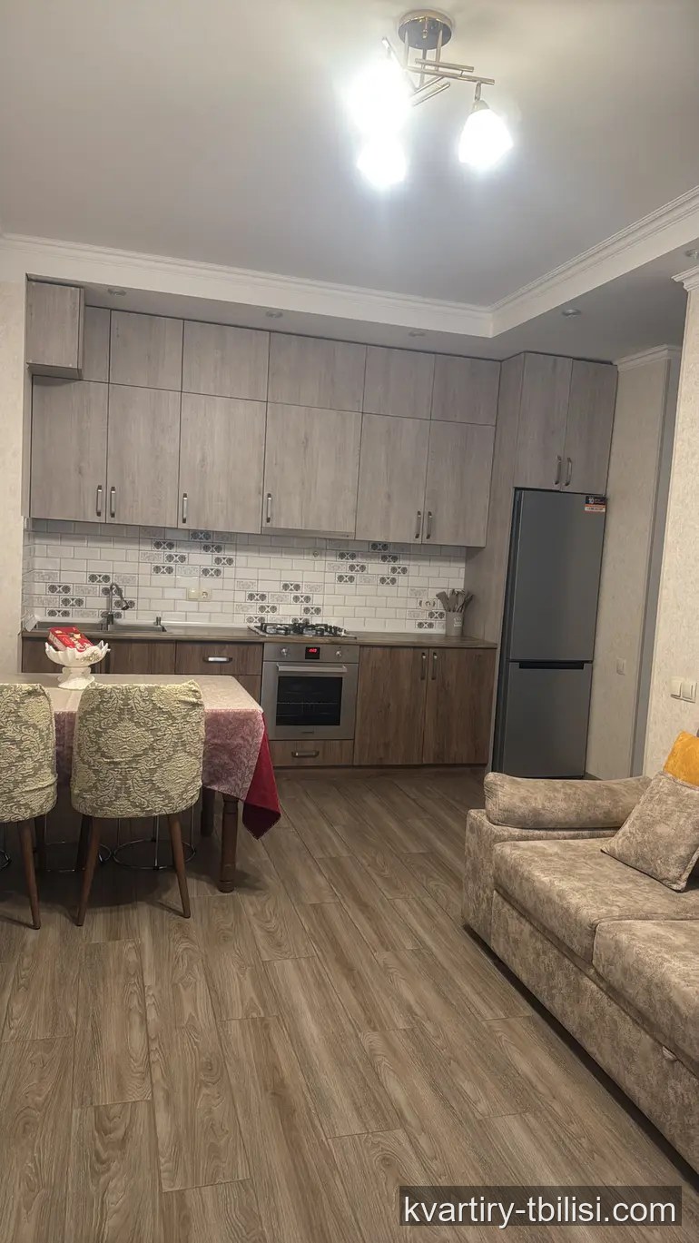 3-bedroom Apartment for rent in Didube, Tbilisi, 60 sqm, floor 3/8 — 650 USD/month | Tbilisi Homes