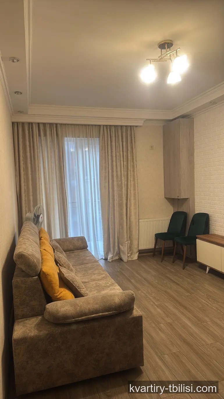 3-bedroom Apartment for rent in Didube, Tbilisi, 60 sqm, floor 3/8 — 650 USD/month | Tbilisi Homes