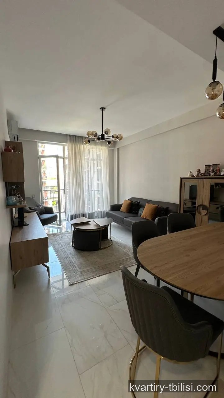 Трёхкомнатная квартира в Дидубе — 900 USD/мес | Tbilisi Homes