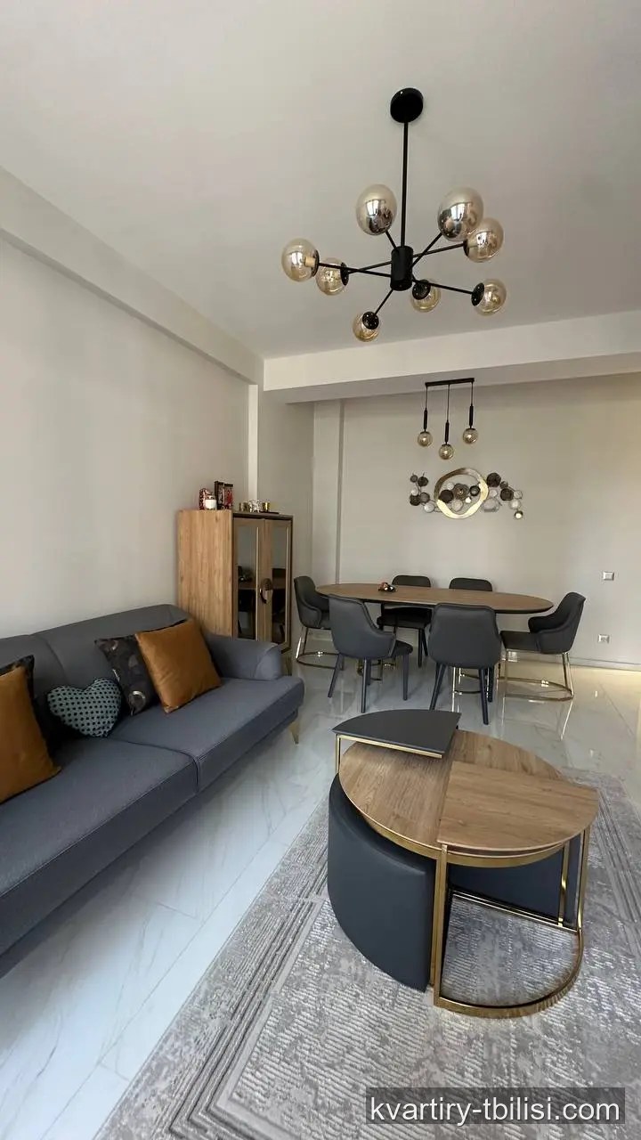 Трёхкомнатная квартира в Дидубе — 900 USD/мес | Tbilisi Homes