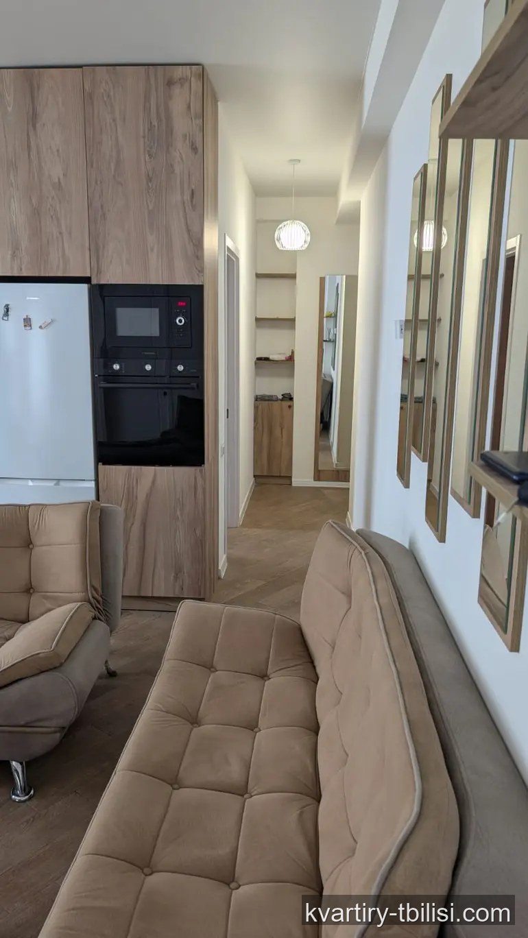 Трёхкомнатная квартира в Дидубе — 800 USD/мес | Tbilisi Homes