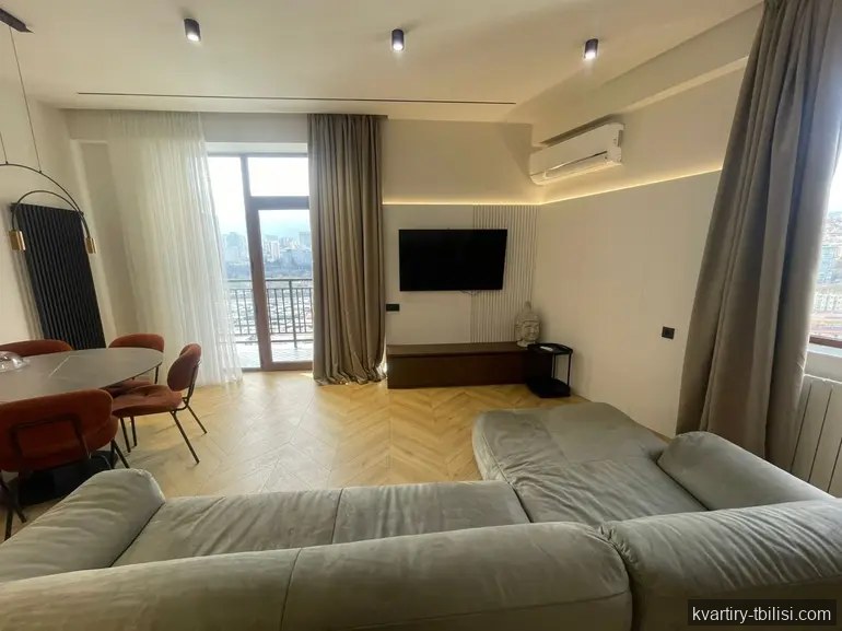 3-bedroom Apartment for rent in Didube, Tbilisi, 90 sqm, floor 15/22 — 1 000 USD/month | Tbilisi Homes
