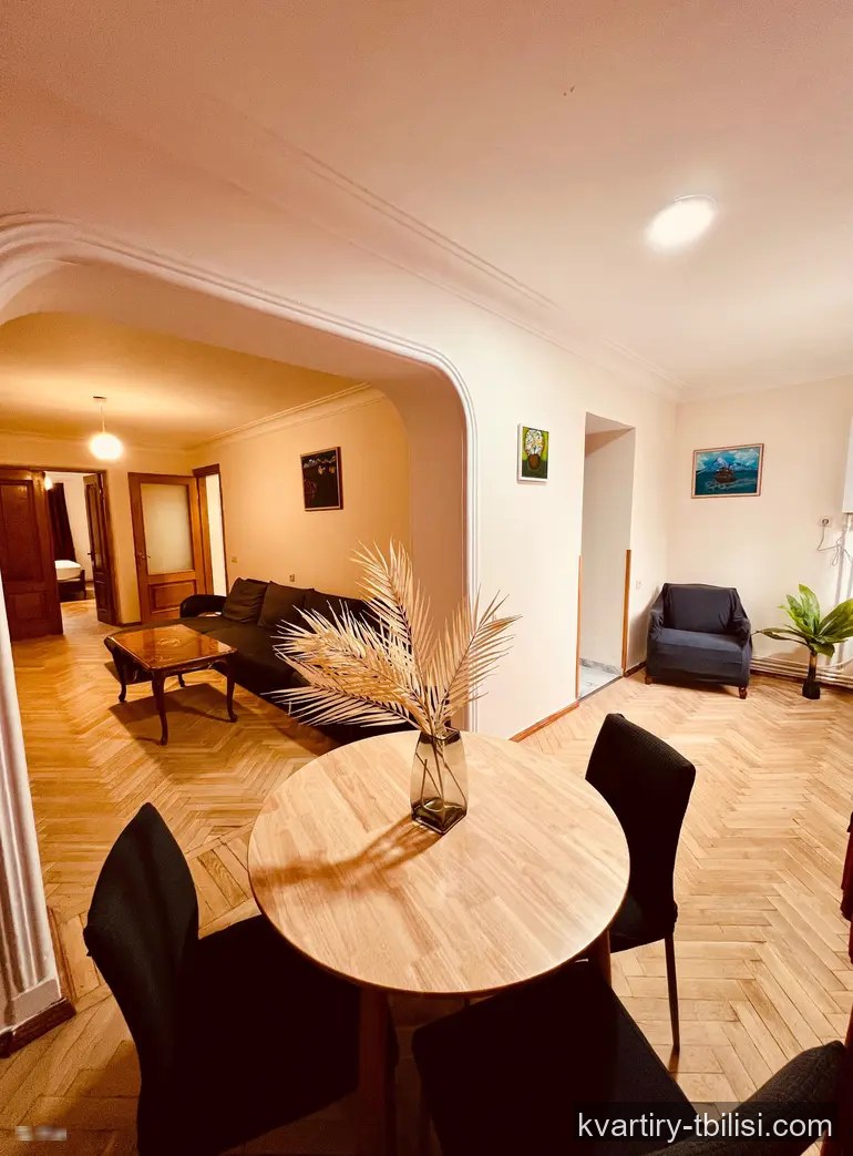 Трёхкомнатная квартира в Дидубе — 601 USD/мес | Tbilisi Homes