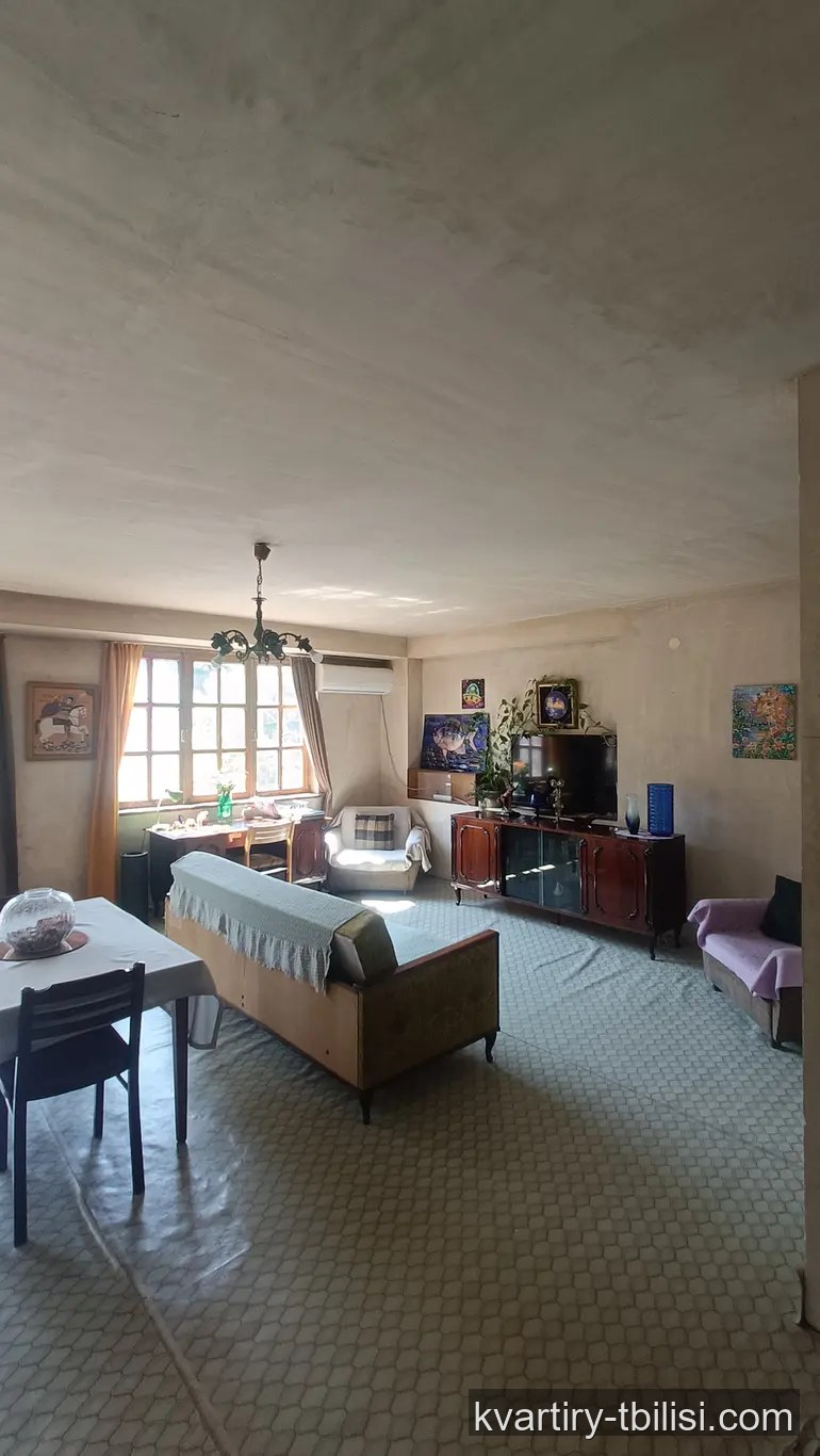 3-bedroom Apartment for rent in Didube, Tbilisi, 90 sqm, floor 2/16 — 450 USD/month | Tbilisi Homes