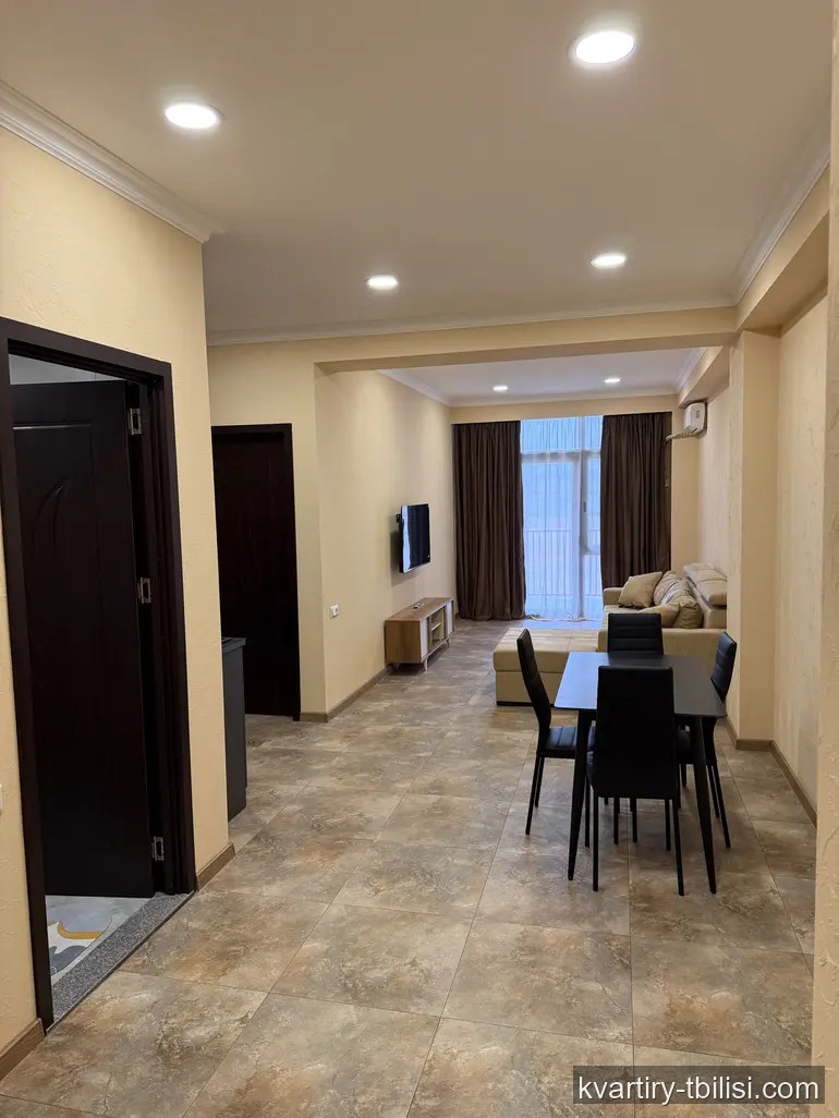 Двухкомнатная квартира в Дигоми 1-9 — 550 USD/мес | Tbilisi Homes