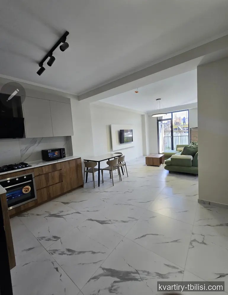 Двухкомнатная квартира в Дигоми 1-9 — 500 USD/мес | Tbilisi Homes
