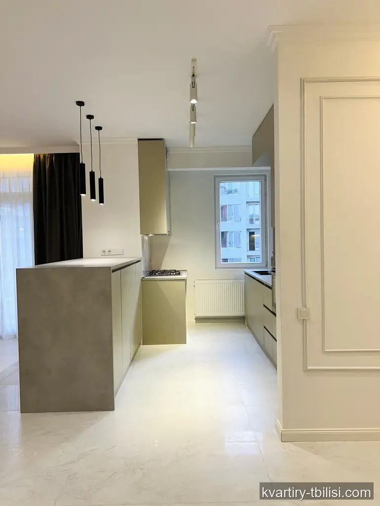 Трёхкомнатная квартира в Дигоми 1-9 — 1 000 USD/мес | Tbilisi Homes
