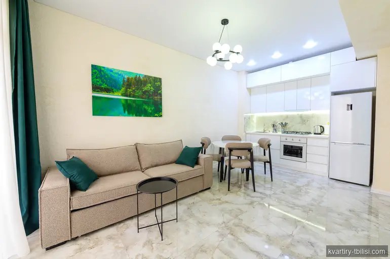 2-bedroom Apartment for rent in Digomi Massiv, Tbilisi, 50 sqm, floor 17/18 — 700 USD/month | Tbilisi Homes