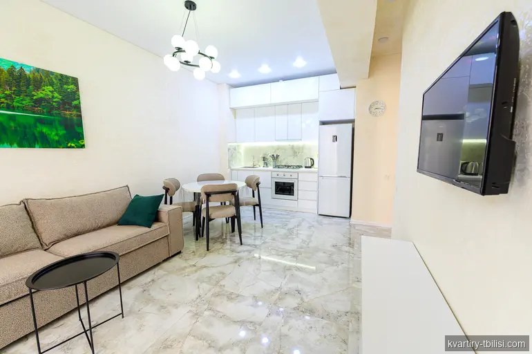 2-bedroom Apartment for rent in Digomi Massiv, Tbilisi, 50 sqm, floor 17/18 — 700 USD/month | Tbilisi Homes