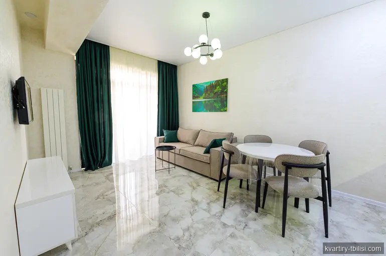 2-bedroom Apartment for rent in Digomi Massiv, Tbilisi, 50 sqm, floor 17/18 — 700 USD/month | Tbilisi Homes