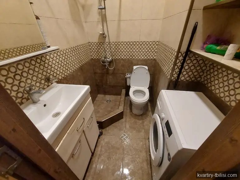 2-bedroom Apartment for rent in Digomi Massiv, Tbilisi, 45 sqm, floor 5/12 — 453 USD/month | Tbilisi Homes