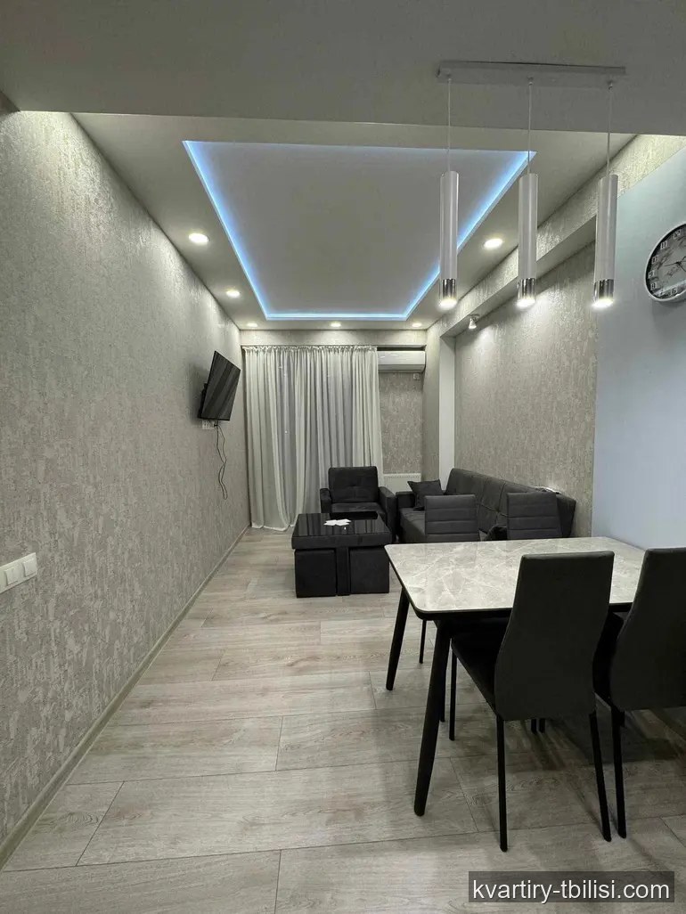 2-bedroom Apartment for rent in Digomi Massiv, Tbilisi, 47 sqm, floor 7/15 — 650 USD/month | Tbilisi Homes