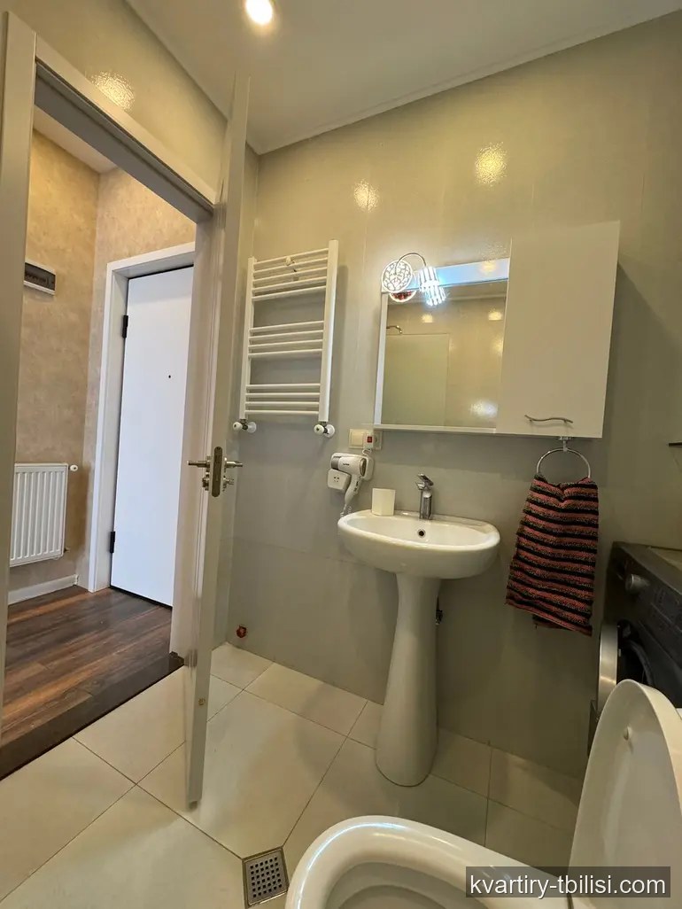 2-bedroom Apartment for rent in Digomi Massiv, Tbilisi, 43 sqm, floor 17/23 — 500 USD/month | Tbilisi Homes