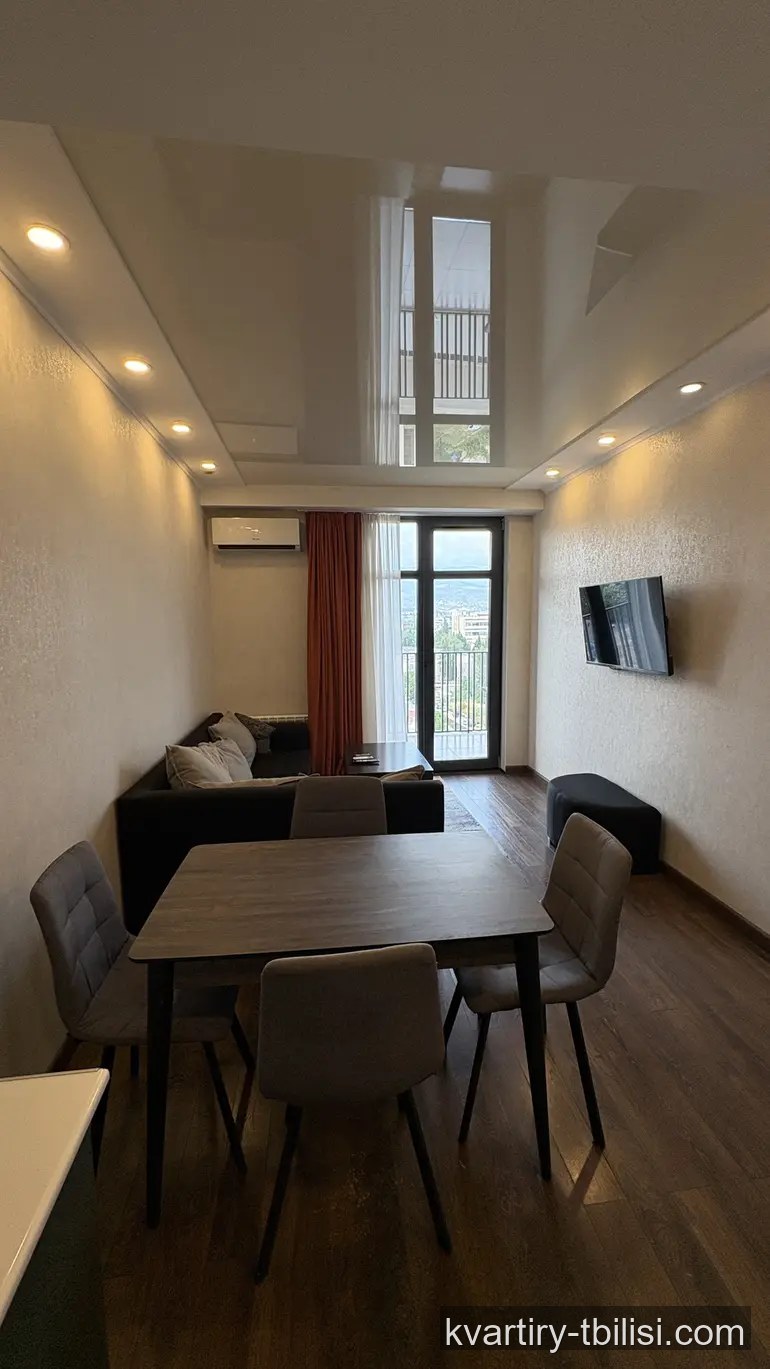 2-bedroom Apartment for rent in Digomi Massiv, Tbilisi, 55 sqm, floor 9/17 — 650 USD/month | Tbilisi Homes