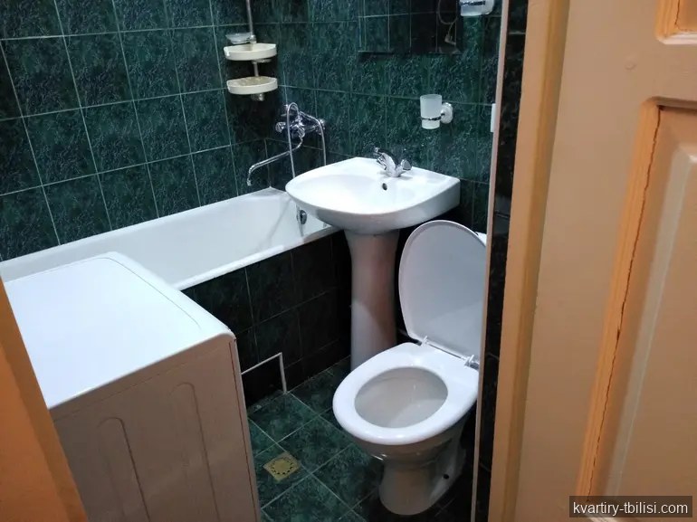 Двухкомнатная квартира в Дигомском массиве — 464 USD/мес | Tbilisi Homes